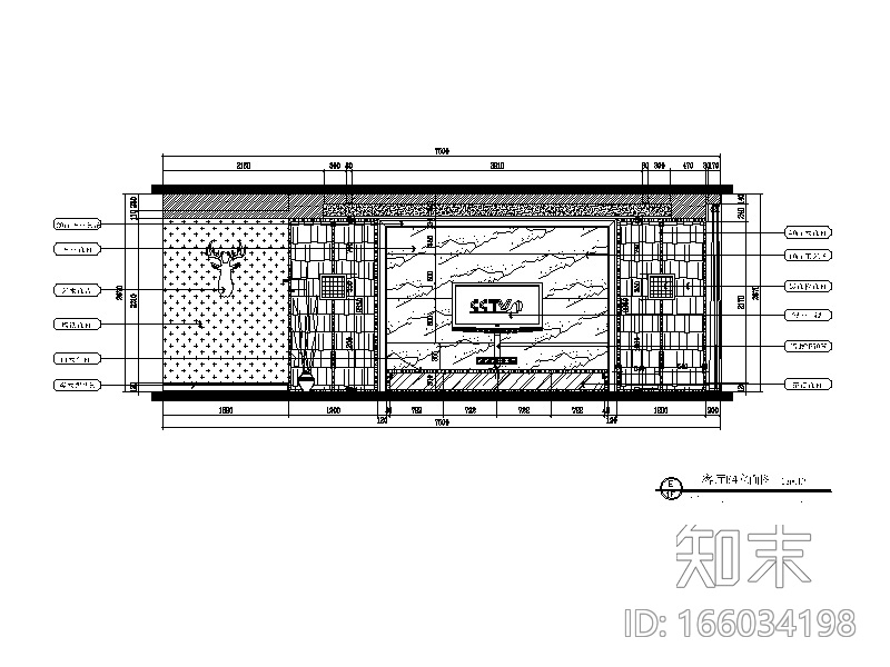 现代风格样板住宅设计CAD施工图（含效果图）cad施工图下载【ID:166034198】