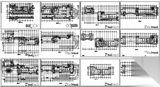 [北京通州]某二层临近商业办公楼建筑施工图cad施工图下载【ID:167029170】