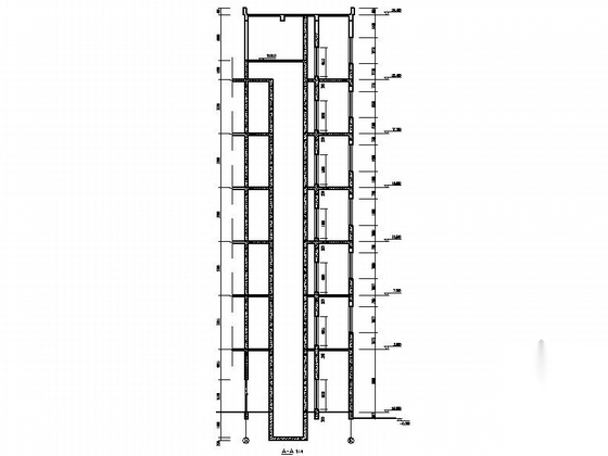 [安徽]六层办公楼建筑施工图(2015年07月图纸)cad施工图下载【ID:167232178】