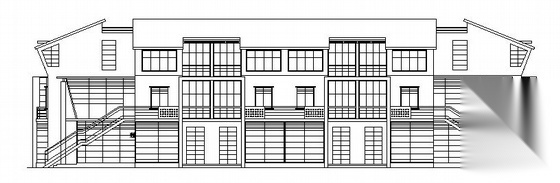 某三层办公楼建筑施工图cad施工图下载【ID:151395125】