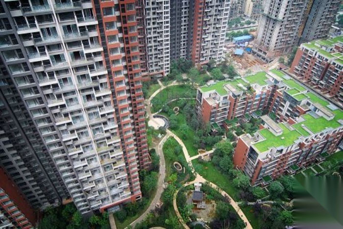 [四川]著名楼盘花园洋房居住区景观设计施工图（赠项目...施工图下载【ID:161062103】