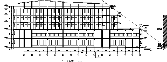 高层某中学综合楼及宿舍方案设计cad施工图下载【ID:151452167】