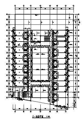 高层某中学综合楼及宿舍方案设计cad施工图下载【ID:151452167】