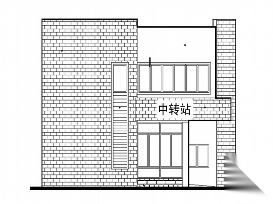 某垃圾中转站建筑施工套图施工图下载【ID:160733178】