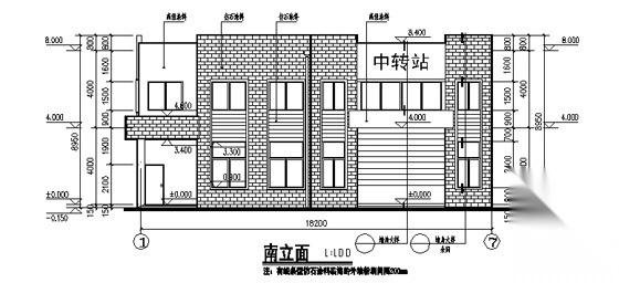 某垃圾中转站建筑施工套图施工图下载【ID:160733178】