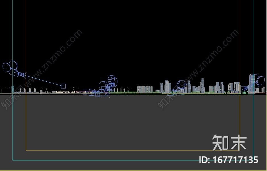 大桥CG模型下载【ID:167717135】