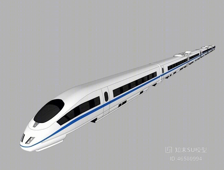 高铁SU模型下载【ID:46580994】
