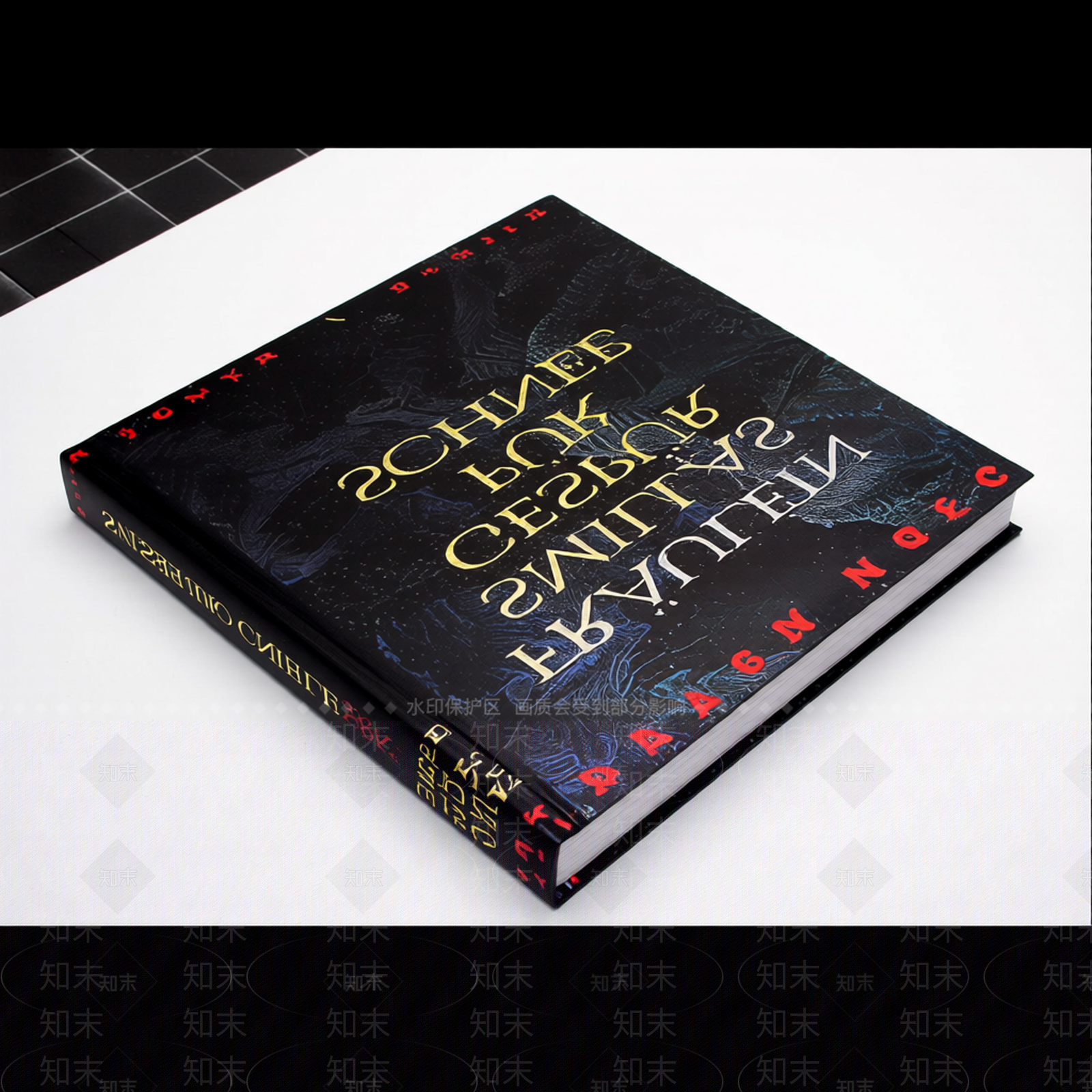 黑色封面书模型3D模型下载【ID:1206182548】