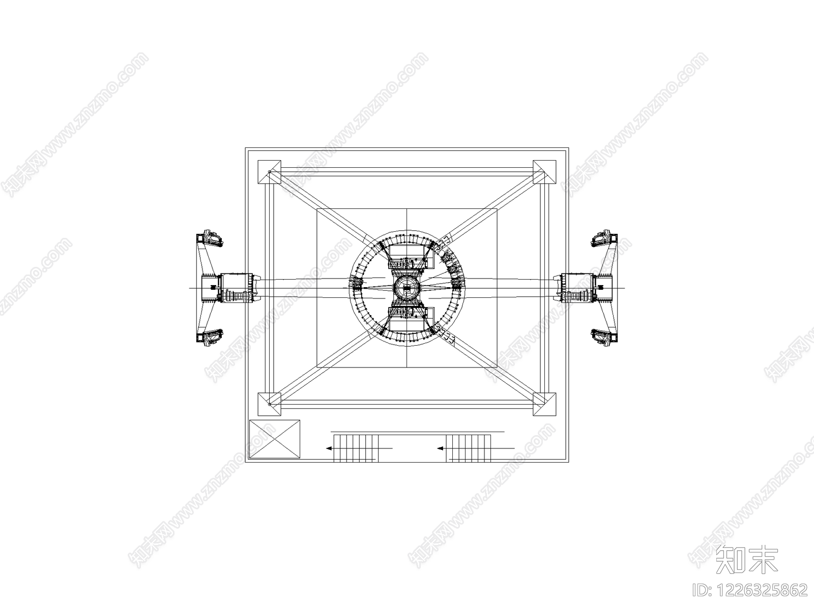 灯具图块cad施工图下载【ID:1226325862】