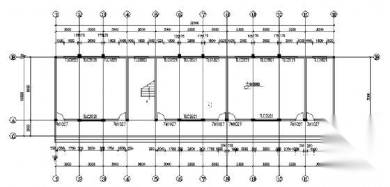 某初级中学教学楼建筑方案图cad施工图下载【ID:151575151】