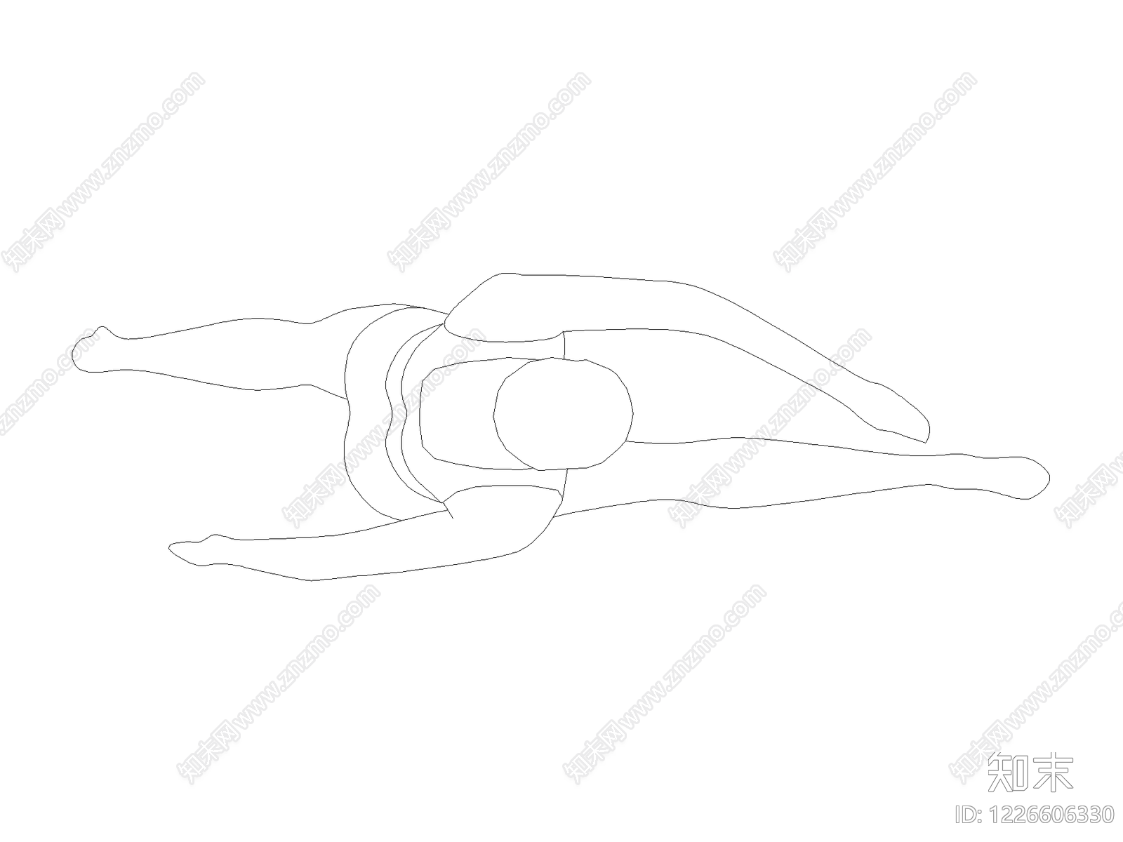 人物cad施工图下载【ID:1226606330】