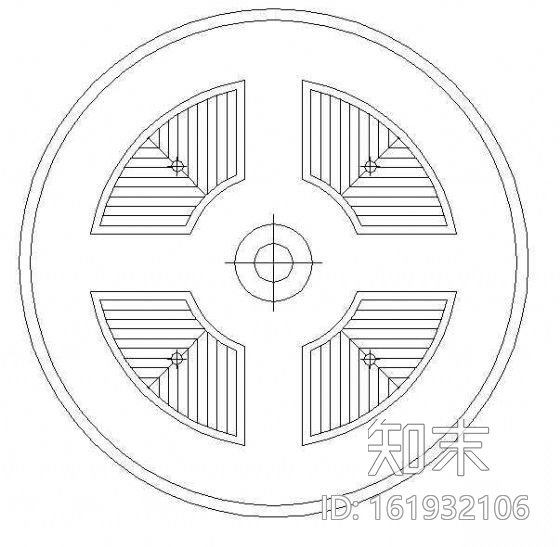 西式天花cad施工图下载【ID:161932106】
