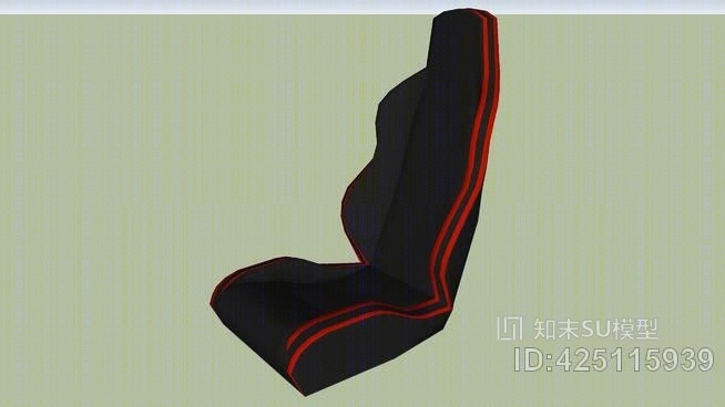 跑车座椅SU模型下载【ID:425115939】