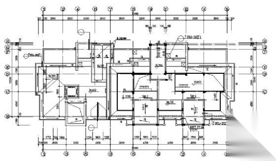 某六层住宅建筑施工图cad施工图下载【ID:149847153】