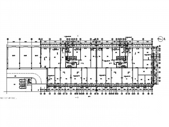 [四川]某三十一层塔式住宅楼建筑施工图（一梯五户、顶层...cad施工图下载【ID:167023162】