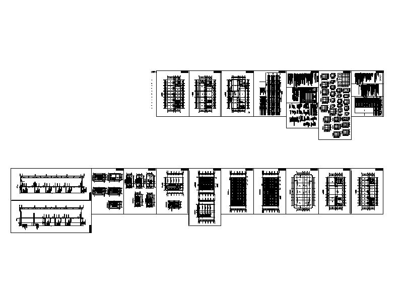 [宁夏]多层钢结构现代办公楼建筑施工图施工图下载【ID:165747114】