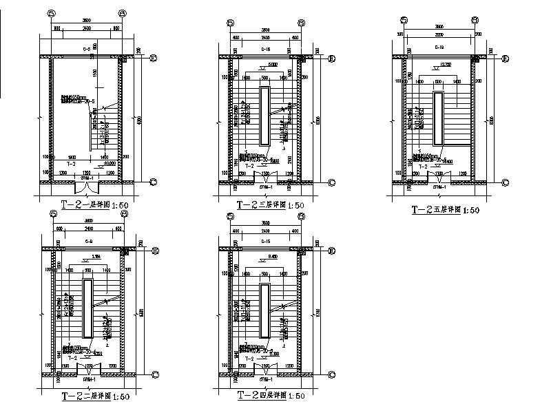 [宁夏]多层钢结构现代办公楼建筑施工图施工图下载【ID:165747114】