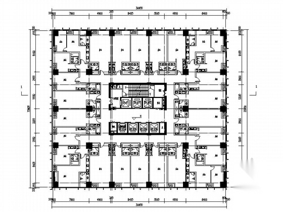 [四川]知名购物广场规划及商业综合体建筑施工图（含效...cad施工图下载【ID:166310191】