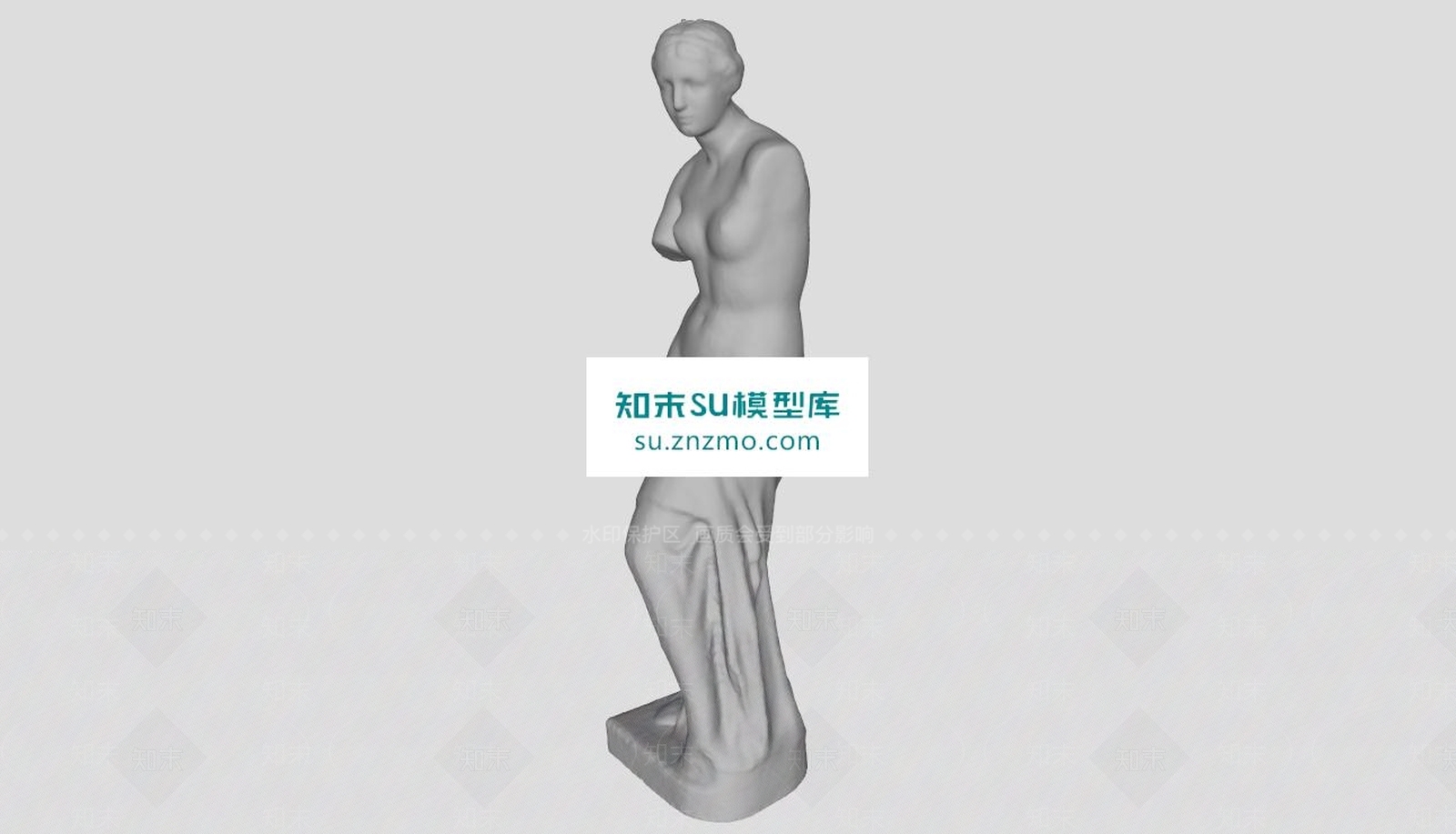 雕像SU模型下载【ID:172118290】