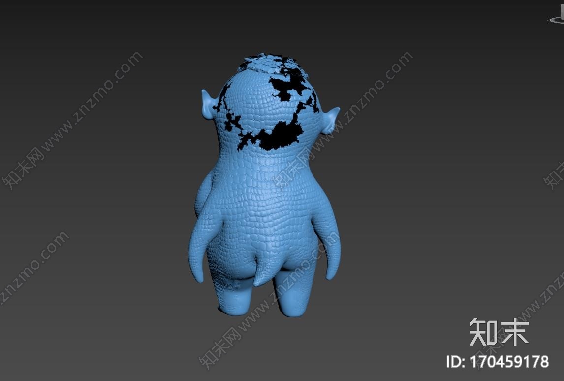 胡巴3D模型--捉妖记3d打印模型下载【ID:170459178】