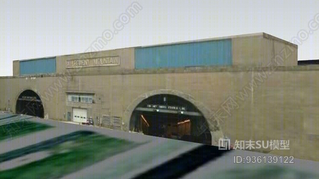 阿勒格尼山隧道入口西SU模型下载【ID:936139122】