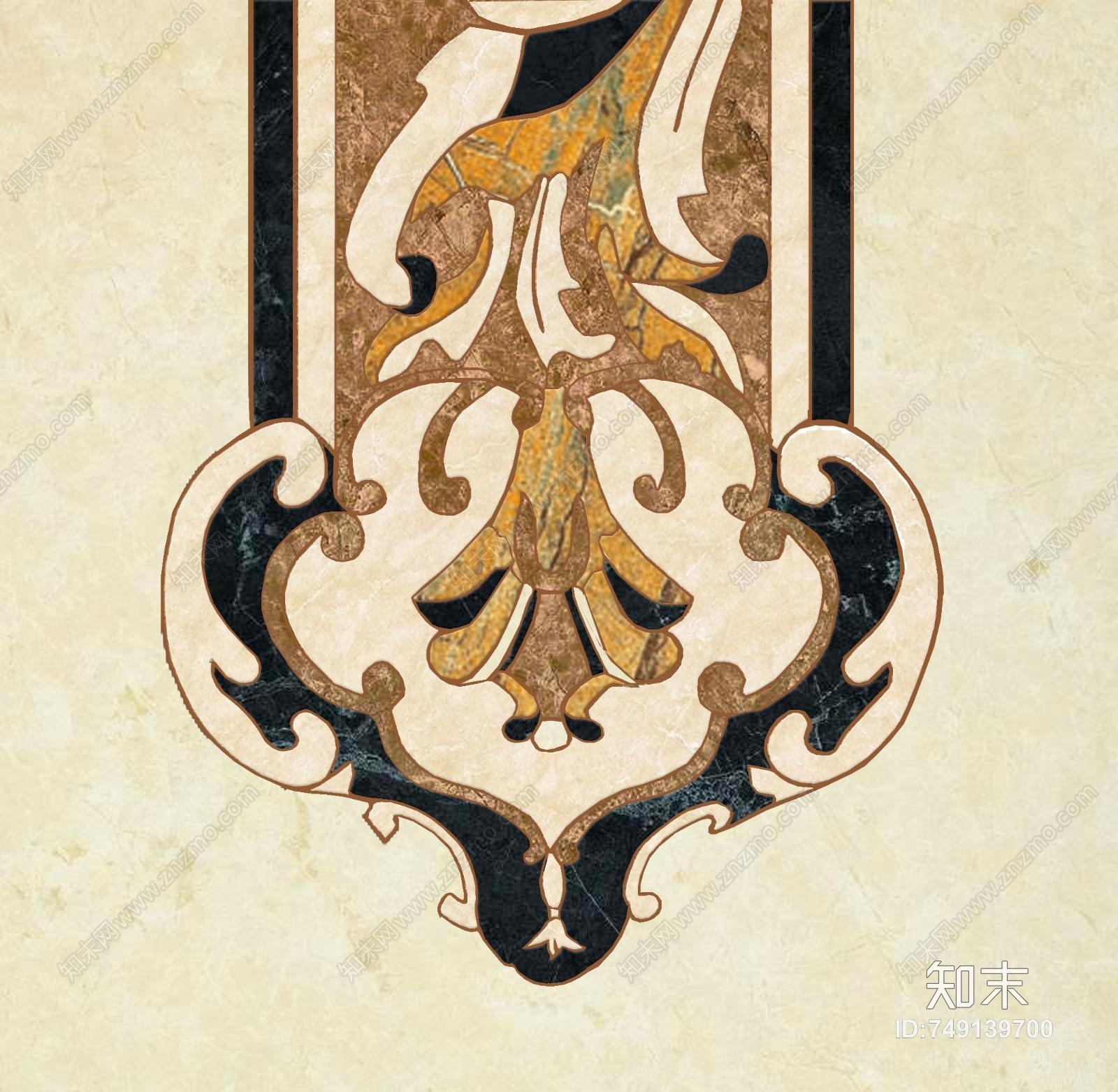 瓷砖围边贴图下载【ID:749139700】