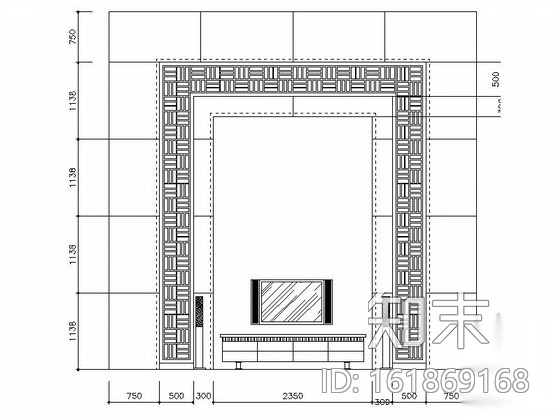 某现代中式设计三层别墅装修图（含效果预算）cad施工图下载【ID:161869168】