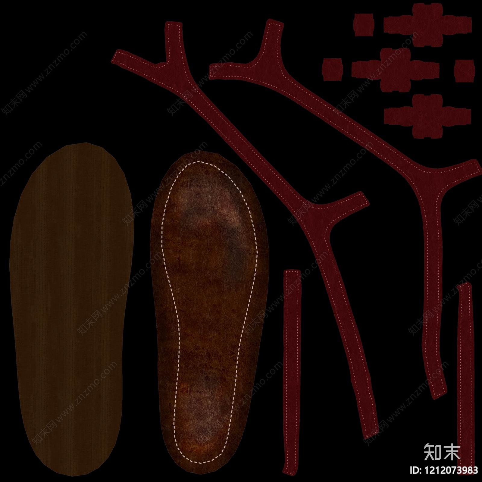 粗纹皮革贴图下载【ID:1212073983】