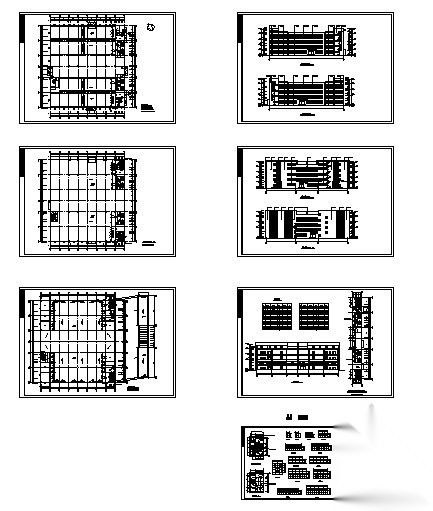 [重庆茶园新区]某科技公司新建厂区3号厂房建筑施工图cad施工图下载【ID:165950151】