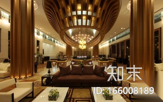 [陕西]高档时尚休闲会所室内装修施工图（含实景图）cad施工图下载【ID:166008189】