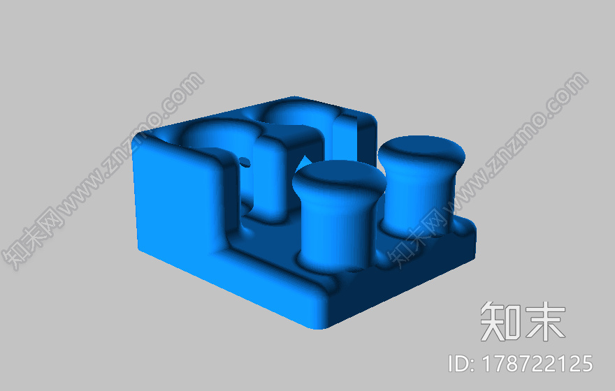 耳机收纳盒3d打印模型下载【ID:178722125】