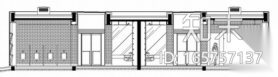 [北京]某奥林匹克公共卫生间建筑施工图cad施工图下载【ID:165757137】