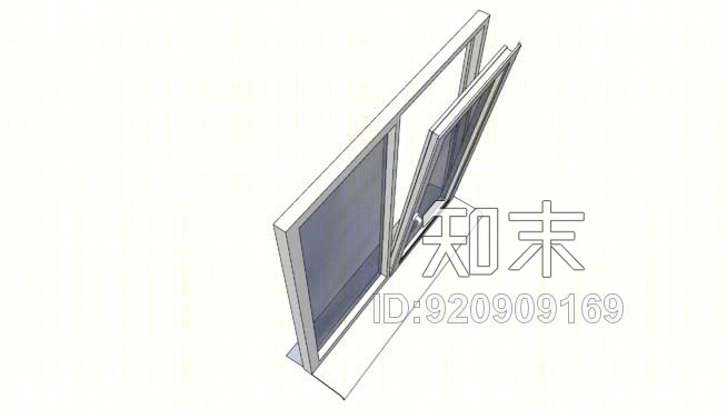 窗户是1500x15500。SU模型下载【ID:920909169】