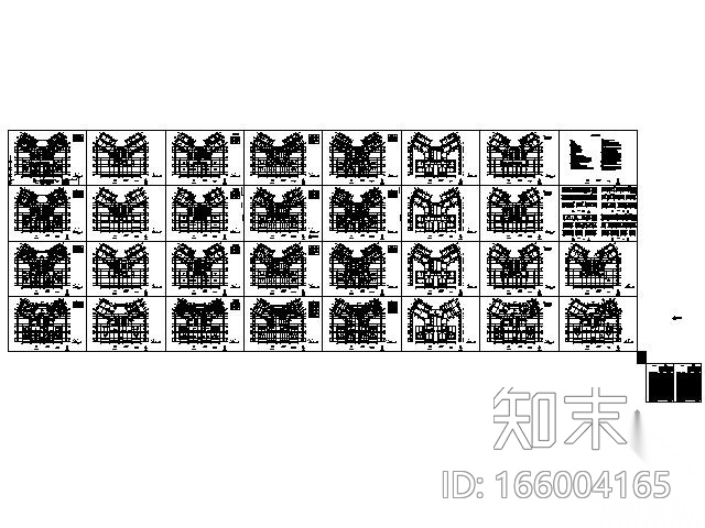 [上海]某职业学校学生公寓图纸（含效果）cad施工图下载【ID:166004165】