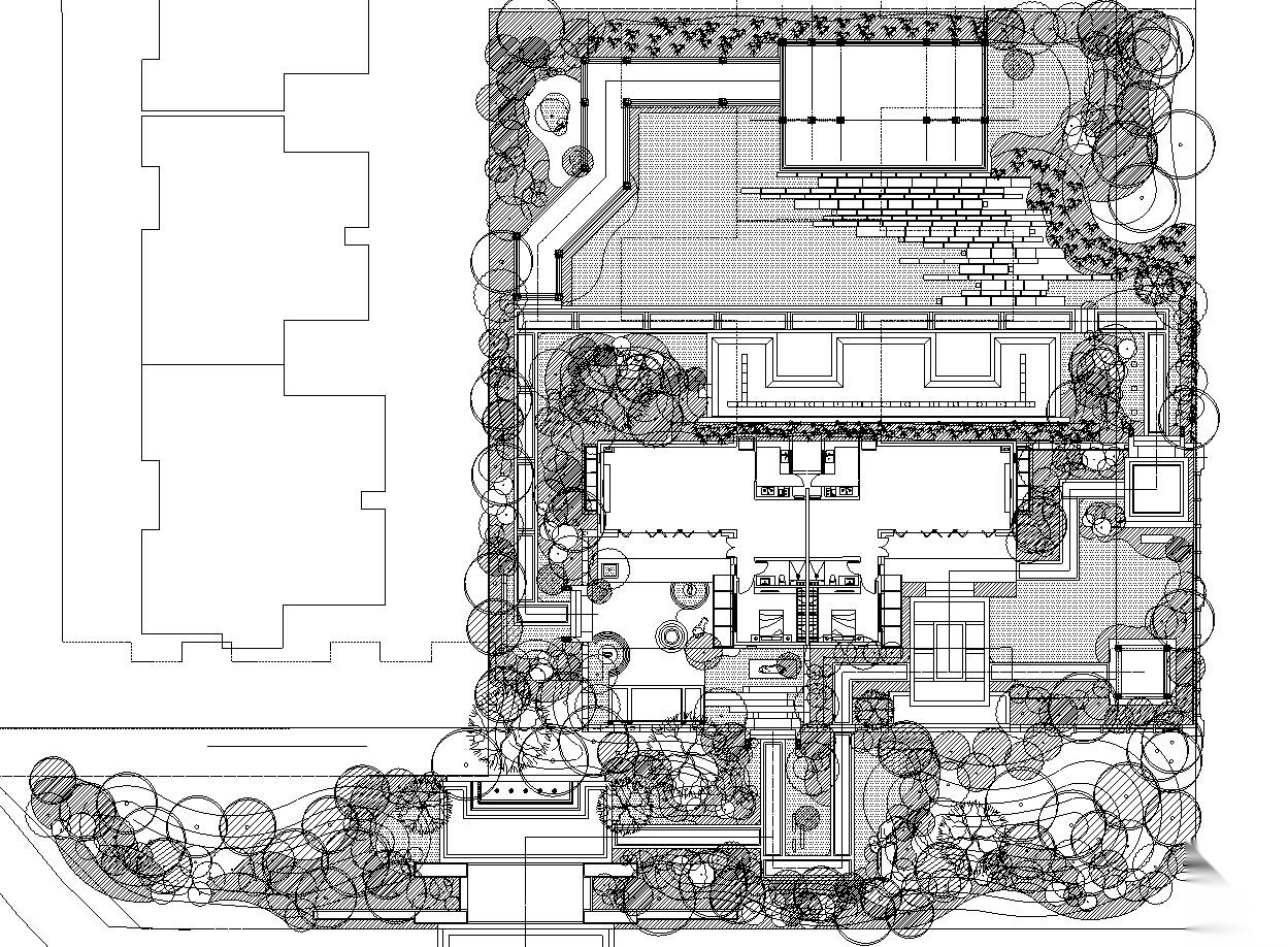 成都新中式新亚洲雍锦王府植物CAD施cad施工图下载【ID:161068193】