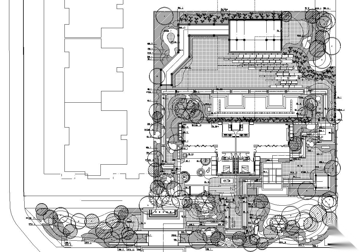 成都新中式新亚洲雍锦王府植物CAD施cad施工图下载【ID:161068193】