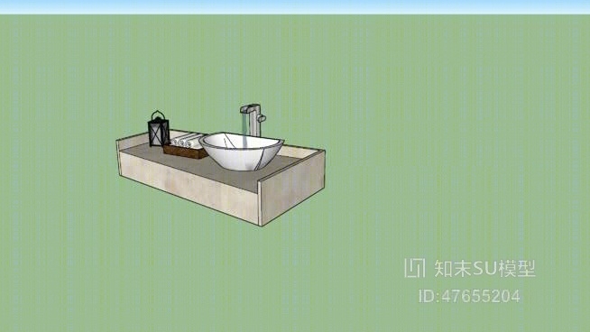 洗手台SU模型下载【ID:47655204】