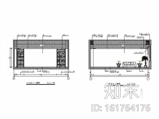 [沈阳]某学校办公室施工图cad施工图下载【ID:161764176】