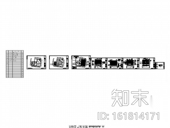 [厦门]高档量贩式KTV包厢室内装修施工图cad施工图下载【ID:161814171】