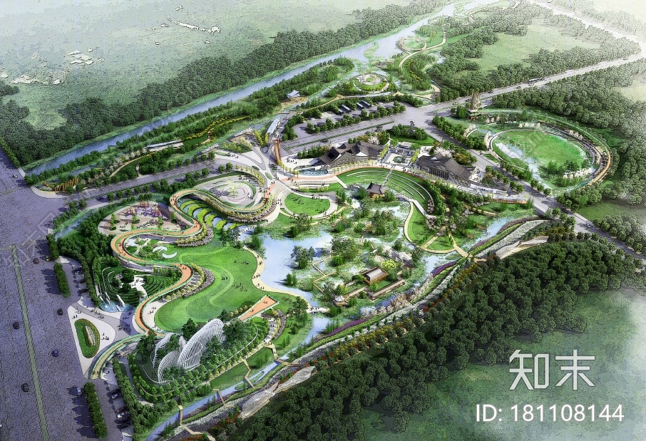 安徽潜山二乔公园方案设计下载【ID:181108144】