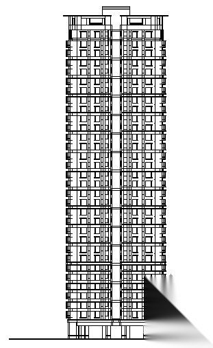 某花园小区三期住宅楼建筑施工图cad施工图下载【ID:149846115】