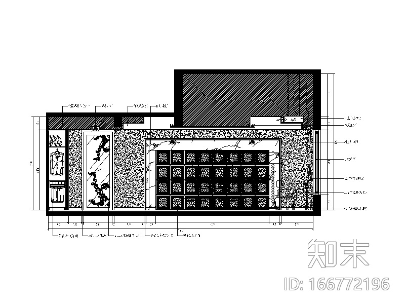 [福建]整套现代风格复式楼设计CAD施工图（含效果图）施工图下载【ID:166772196】