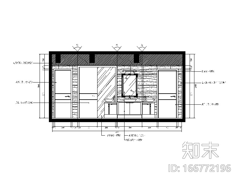 [福建]整套现代风格复式楼设计CAD施工图（含效果图）施工图下载【ID:166772196】