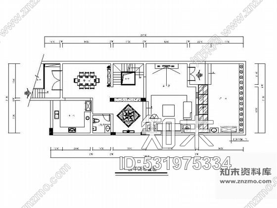 施工图宜兴欧式风格五层别墅住宅CAD施工图cad施工图下载【ID:531975334】