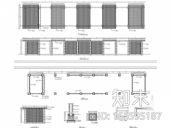 [北京]办公环境景观项目全套施工图cad施工图下载【ID:165595187】