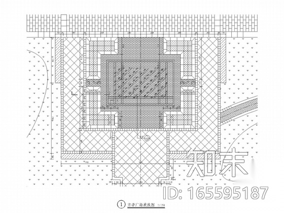 [北京]办公环境景观项目全套施工图cad施工图下载【ID:165595187】