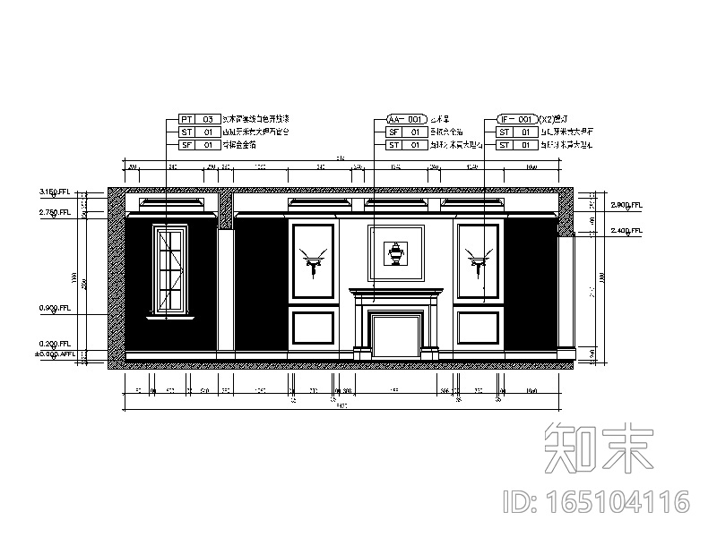 [杭州]顶级别墅设计CAD施工图（含效果图）cad施工图下载【ID:165104116】