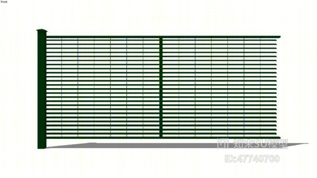 栅栏SU模型下载【ID:47740700】