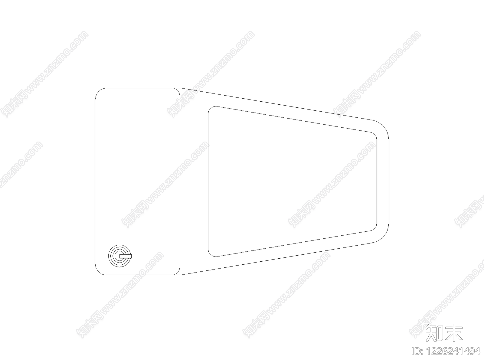 床CAD图纸