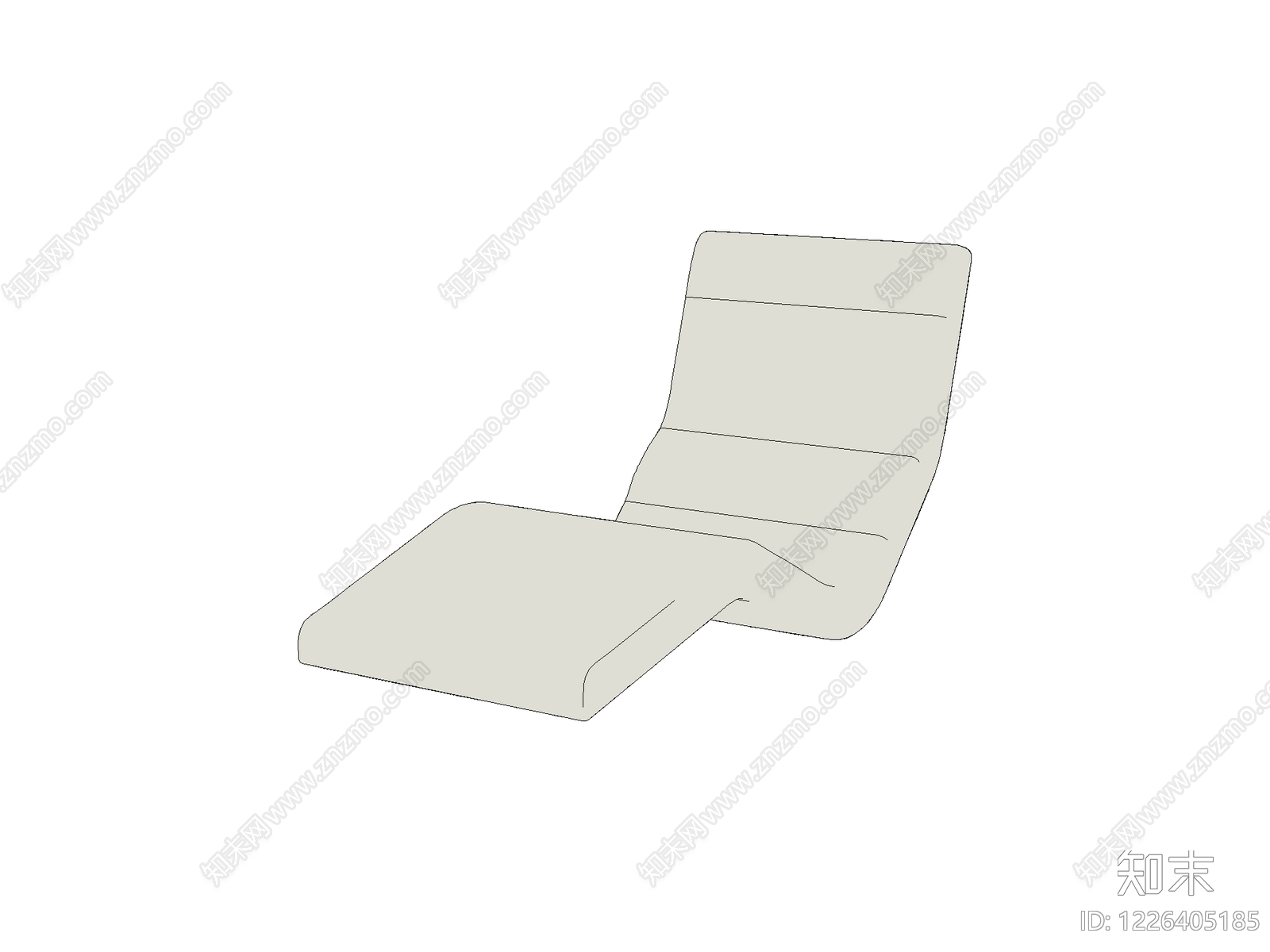 沙发cad施工图下载【ID:1226405185】